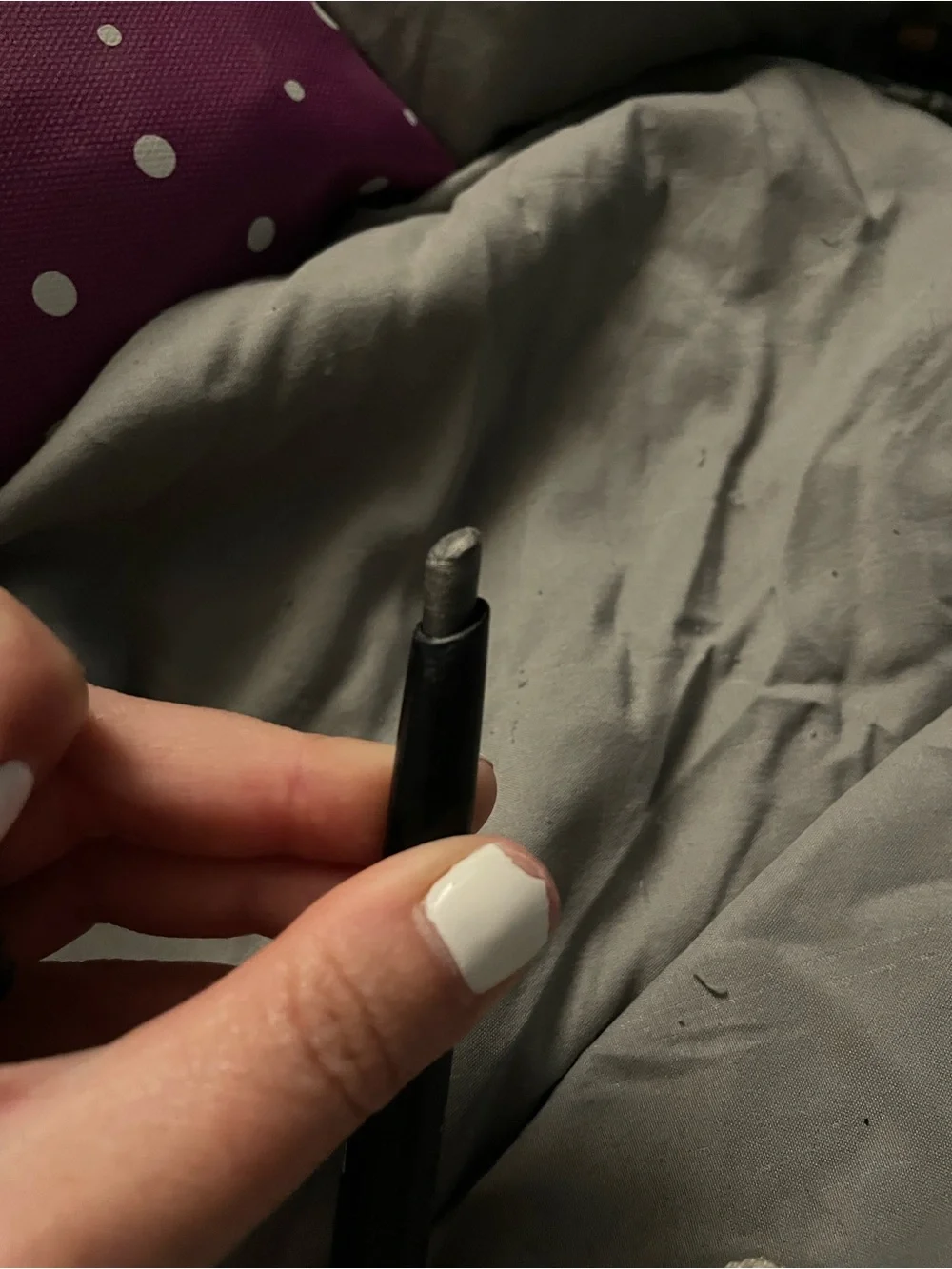 Barely used bareMinerals BarePro Eyeshadow stick in glistening graphite